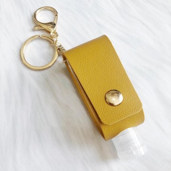Leather Keychain & Hand Sanitizer Travel B… - Picture 5 of 10